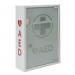 Aed (alarmed) Metal Wall Cabinet Withglass Door, Lockable (large) 460 X 300 X 145 mm 420549