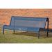 Metal mesh outdoor bench seat 420799