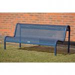 Metal mesh outdoor bench seat 420799