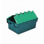 Green attached lid containers 40L 420810