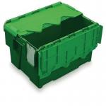 Green attached lid containers - 20L 420811