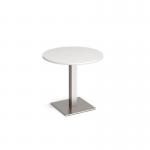 Dining table with flat base 420844