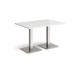 Dining table with flat base 420847