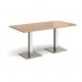 Dining table with flat base 420851