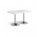 Dining table with trumpet base 420868