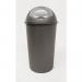 Large plastic dome top litter bin 420894