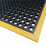 Workstation Mat, 910 X 4450 X 13 Mm,yellow Edge 420980