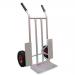 Lightweight wide back aluminium sack truck, with puncture-proof tyres 420997
