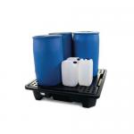 Nestable plastic sump pallets 421067