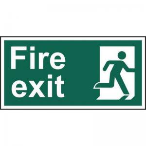 Fire Exit Man Right - Sav 300 X 150mm 421204