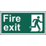 Fire Exit (runningman Right) - Sav (300 X 100 Mm) 421207