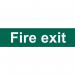 Fire Exit (textonly) - Sapp (200 X 50 Mm) 421208