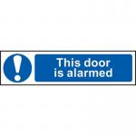This Door Is Alarmed- Sapp (200 X 50 Mm) 421222