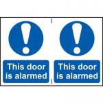 This Door Is Alarmedsapp (150 X 200 Mm) Pack of 2 421223