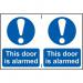 This Door Is Alarmedsapp (150 X 200 Mm) Pack of 2 421223