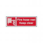 Fire Hose Keep Clear- 1.2 mm Recyclable Pp (300 X 100 Mm) 421229