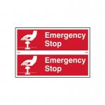 Emergency Stopsapp (300 X 100 Mm) Pack of 2 421264
