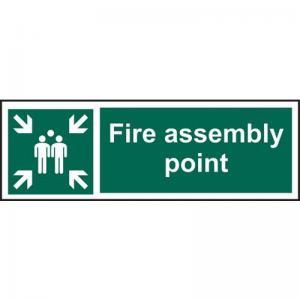 Fire Assembly Point - Sav 300 X 100mm 421310