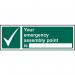 Your Emergency Assemblypoint Is - Sav (300 X 100 Mm) 421352
