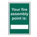 Your Fire Assemblypoint Is - Sav (300 X 200 Mm) 421354