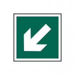 Diagonal Arrow- 1.2 mm Recyclable Pp (200 X 200 Mm) 421358