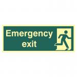 Emergency Exit -photolum. (400 X 150 Mm) 421366