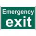 Emergency Exit (textonly) - Sapp (300 X 200 Mm) 421368