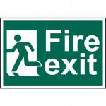 Fire Exit Man Runningleft - Sapp (300 X 200 Mm) 421376