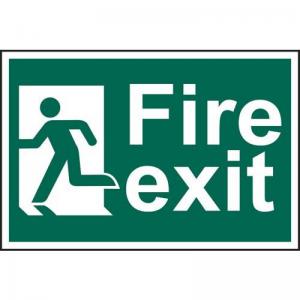 Fire Exit Man Running Left - Sapp 300 X 200mm 421376