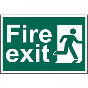 Fire Exit Man Running Right - Sapp 300 X 200mm 421377