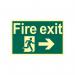 Fire Exit Running Manarrow Right - Pho (300 X 200 Mm) 421382