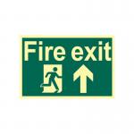 Fire Exit Running Manarrow Up - Pho (300 X 200 Mm) 421384
