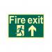 Fire Exit Running Manarrow Up - Pho (300 X 200 Mm) 421384