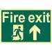 Fire Exit Running Manarrow Up - Phs (300 X 200 Mm) 421385