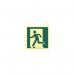 Running Man Symbol (left)- Photolum. (150 X 150 Mm) 421408