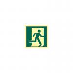 Running Man Symbol (right)- Photolum. (150 X 150 Mm) 421414