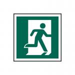 Running Man Symbol(right) - 1.2 mm Recyclable Pp (200 X 200 Mm) 421417