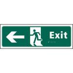 Exit Man Running Arrowleft - Taktyle (450 X 150 Mm) 421437