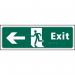 Exit Man Running Arrowleft - Taktyle (450 X 150 Mm) 421437