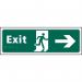 Exit Man Running Arrowright - Taktyle (450 X 150 Mm) 421439