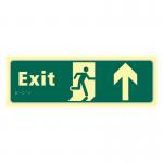 Exit Man Running Arrowup - Taktyleph (450 X 150 Mm) 421442