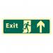 Exit Man Running Arrowup - Taktyleph (450 X 150 Mm) 421442