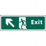 Exit Man Running Arrowupleft - Taktyle (450 X 150 Mm) 421443