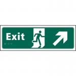 Exit Man Running Arrowupright - Taktyle (450 X 150 Mm) 421445
