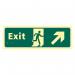 Exit Man Running Arrowupright - Taktyleph (450 X 150 Mm) 421446