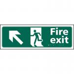 Fire Exit Man Running Arrowupleft - Taktyle (450 X 150 Mm) 421461