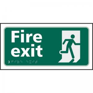 Fire Exit Running Man - Taktyle 300 X 150mm 421465