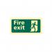 Fire Exit Running Man- Taktyleph (300 X 150 Mm) 421466