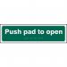 Push Pad to Open- Taktyle (450 X 125 Mm) 421467