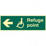 Refuge Point Arrowleft- Phs (450 X 150 Mm) 421476